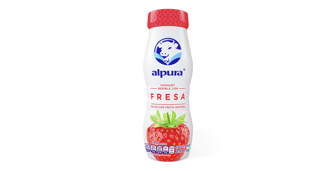 Yoghurt Bebible De Fresa Alpura