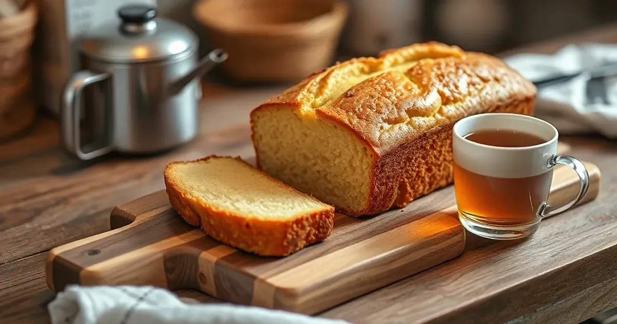 Panqué de yogurt fácil: receta de un solo tazón