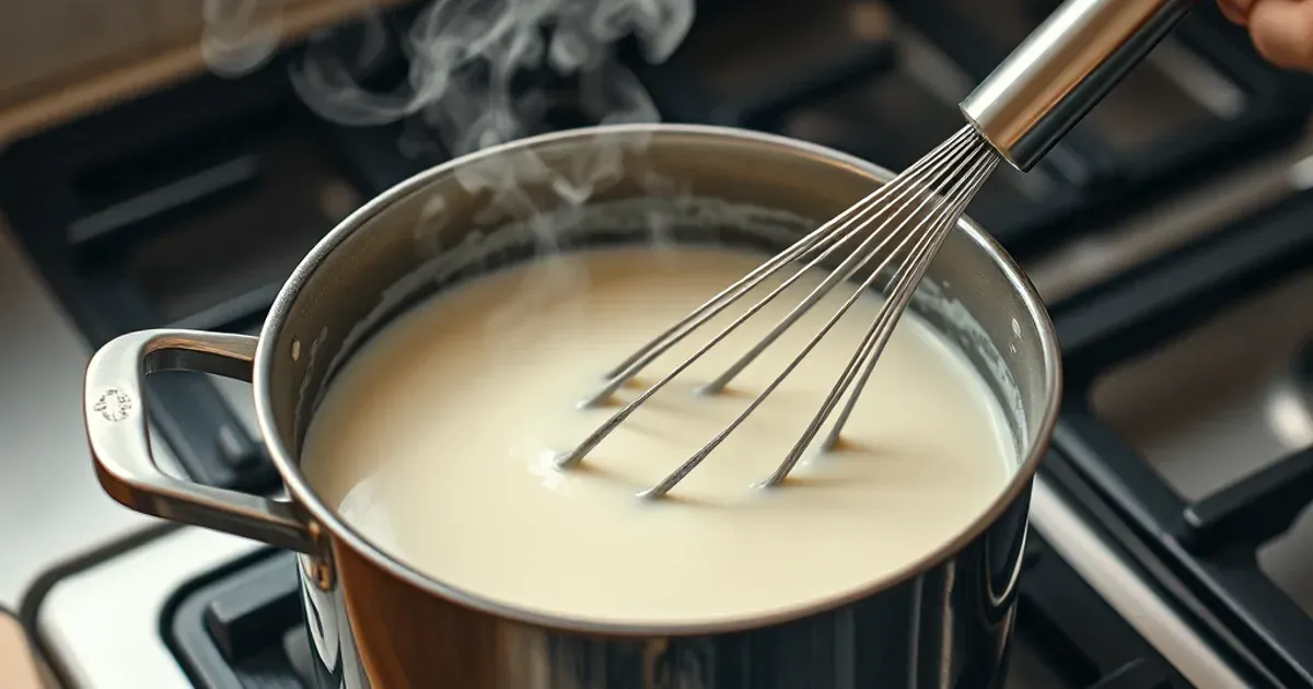 Salsa blanca y bechamel sin grumos: receta y proporciones