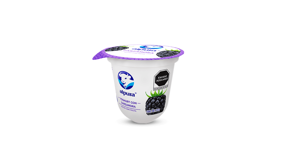 Yogurt de zarzamora | Alpura®